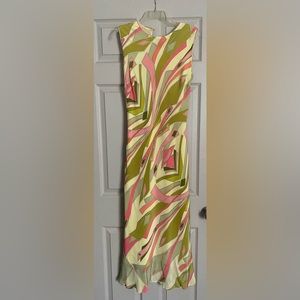 A asymmetrical dress